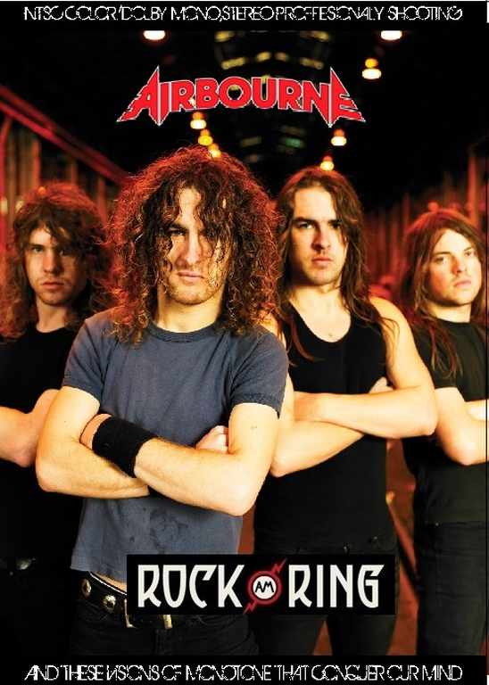 Airbourne エアボーン/Germany 2010 & more