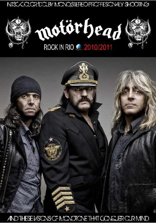 Motorhead モーターヘッド/Brazil & Portugal 2011 & 2010