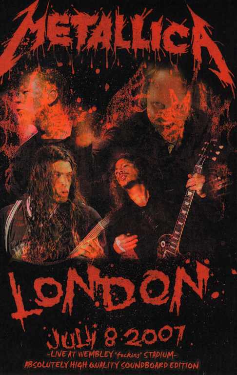 Metallica メタリカ/Wenbley,London,UK 2007
