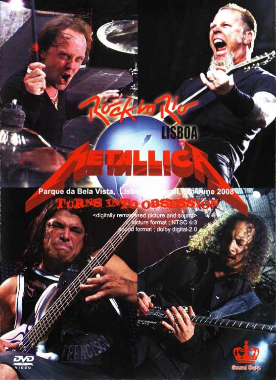 Metallica メタリカ/Lisboa,Portugal 2008