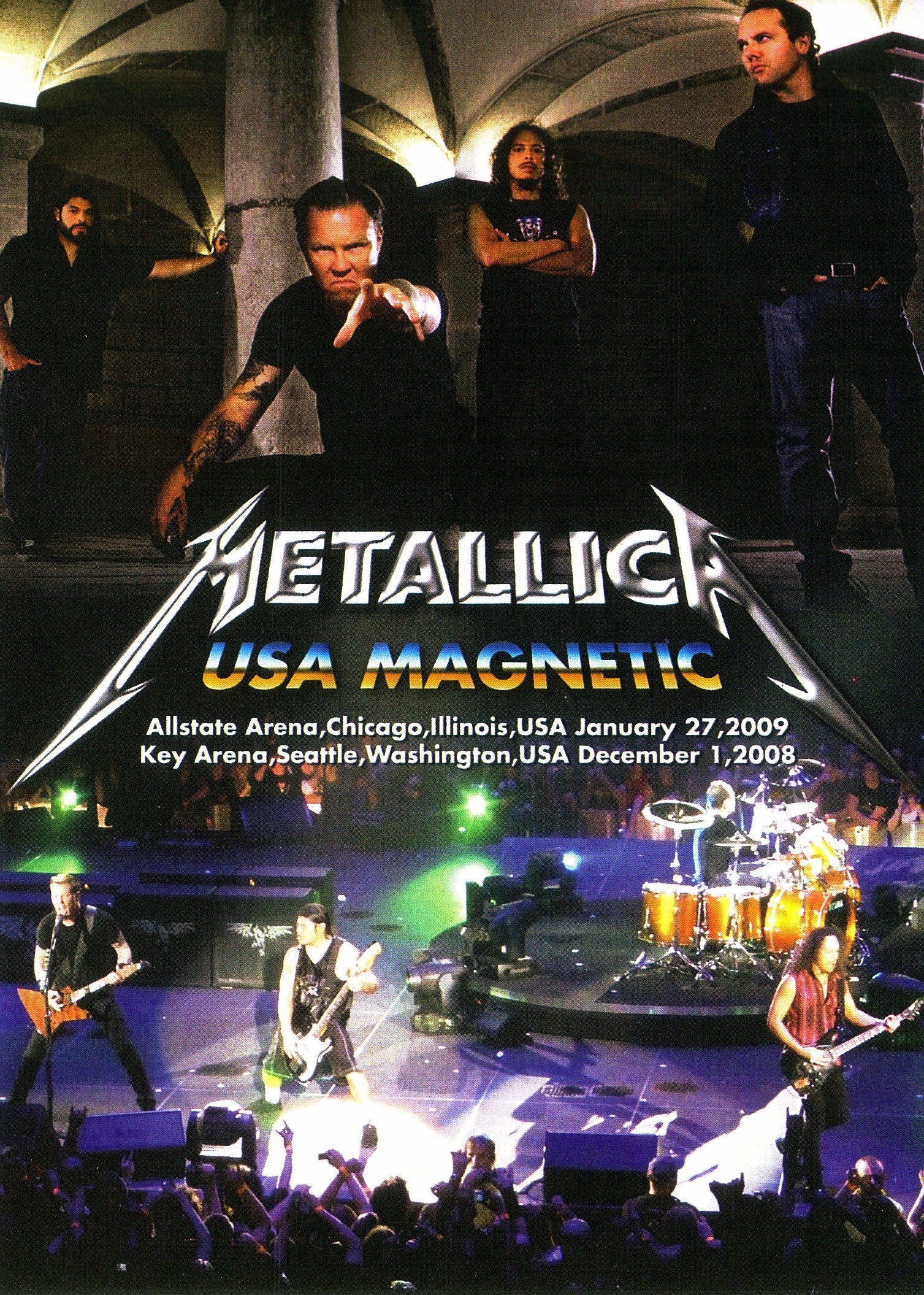 Metallica メタリカ/Illinois & Washington,USA 2009 & 2008