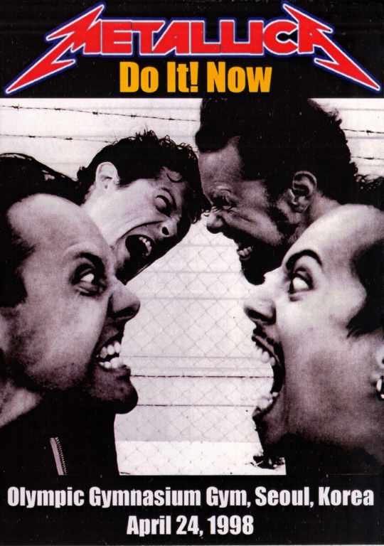 Metallica メタリカ/DO IT! NOW SEOUL,KOREA 1998