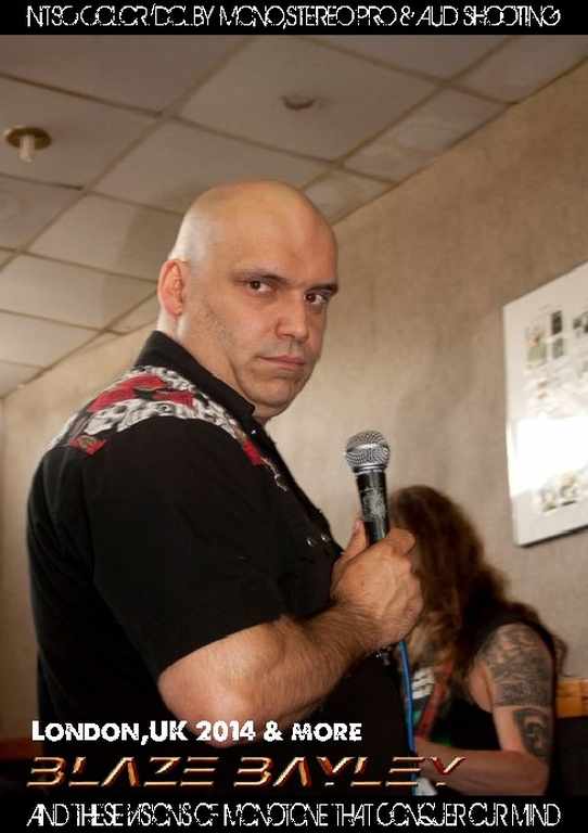 Blaze Bayley ex Iron Maiden ブレイズ・ベイリー/London,UK 2014 & more