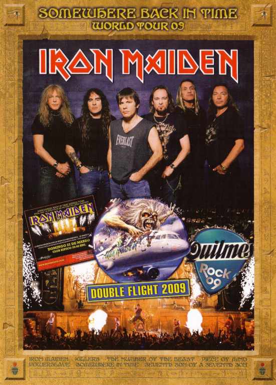 Iron Maiden アイアン・メイデン/Chile & Argentina 2009