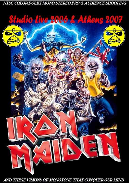 Iron Maiden アイアン・メイデン/Studio 2006 & Athens 2007