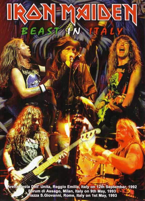 Iron Maiden アイアン・メイデン/Italy 1992 & 1993