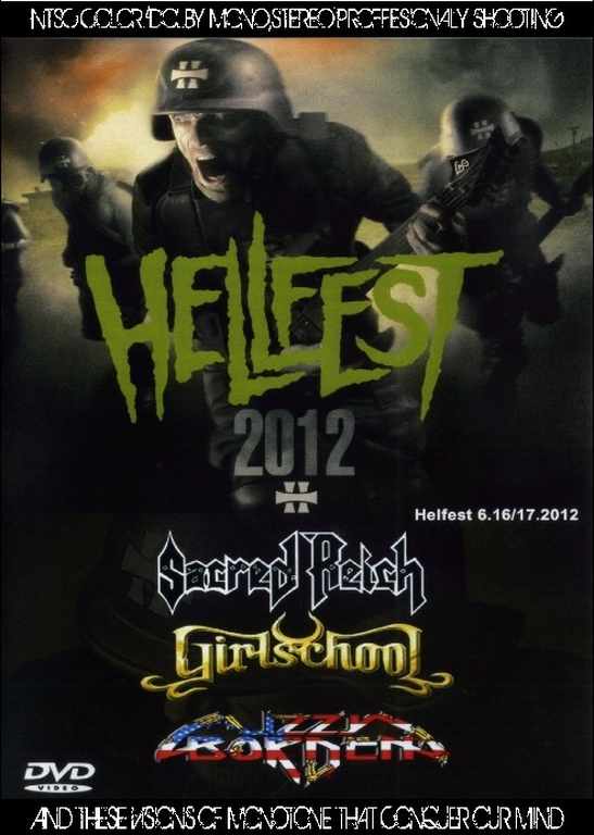 Various Artists Sacred Reich,Girlschool,Lizzy Borden/France 2012