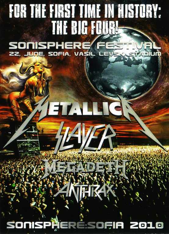 Various Artists Anthrax,Metallica,Slayer,Megadeth/Bulgaria 2010