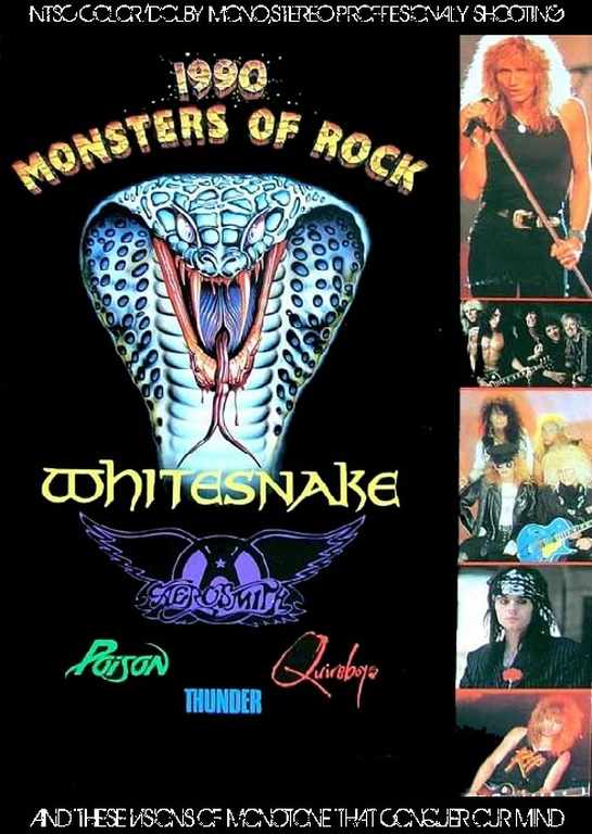 Various Artists Whitesnake,Aerosmith,Poison,Vixen/Europe 1990