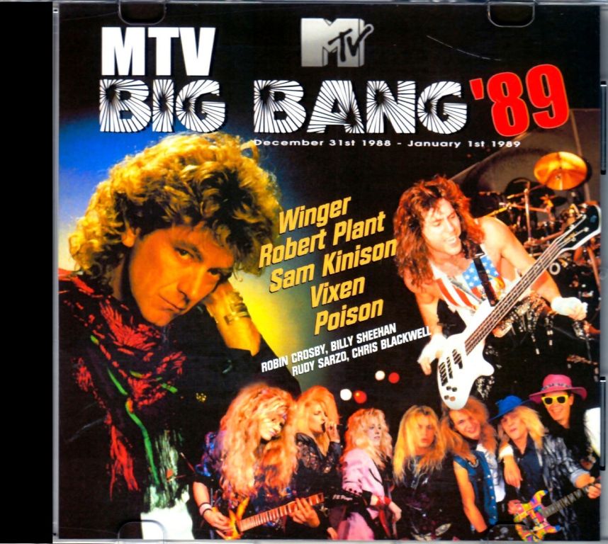 Various Artists Winger,Robert Plant,Vixen,Poison/MTV Program '88