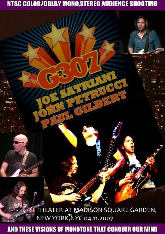 G307 Joe Satriani,John Petrucci,Paul Gilbert/New York,USA 2007