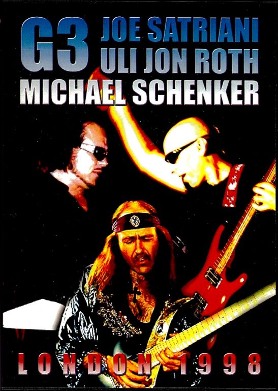 Joe Satriani,Uli Jon Roth,Michael Schenker,G3 ジョー・サトリアーニ マイケル・シェンカー ウリ・ジョン・ロート/London 1998