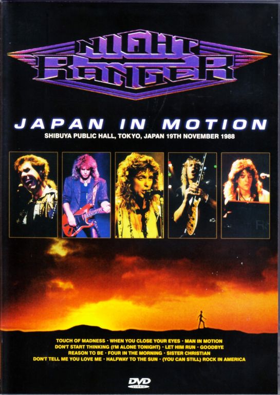 Night Ranger ナイト・レンジャー/Tokyo,Japan 1988 LD Ver.