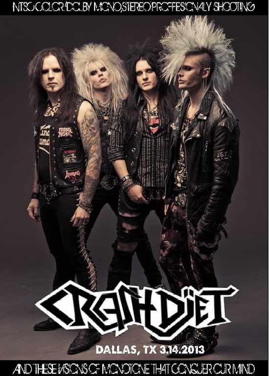 Crashdiet クラッシュダイエット/Texas,USA 2013