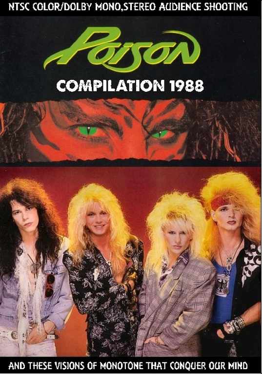 Poison ポイズン/New York & Oklahoma,USA 1988