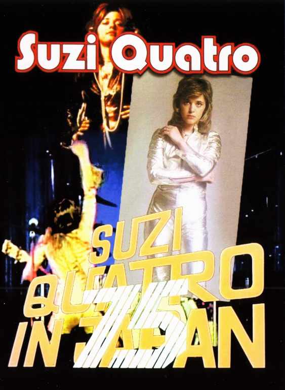 Suzi Quatro スージー・クアトロ/Tokyo,Japan 1975 & more
