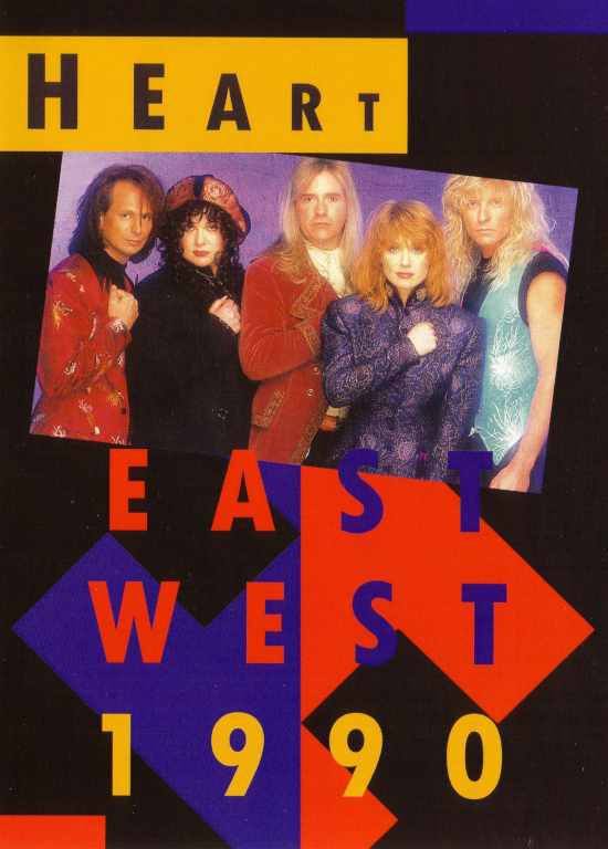 Heart ハート/California & New York,USA 1990