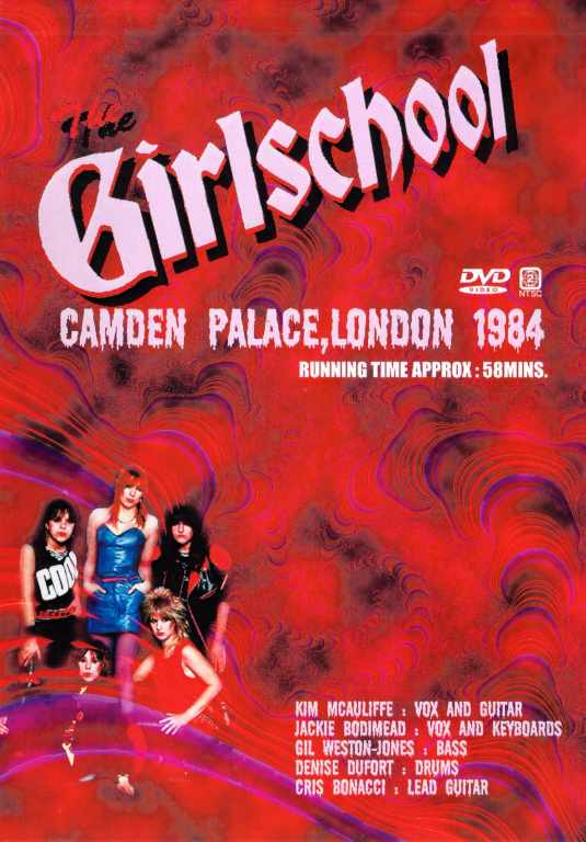 GIRLSCHOOL/CAMDEN PALACE,LONDON 1984