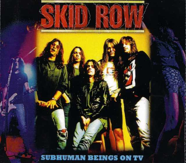 Skid Row スキッド・ロウ/Chiba,Japan 1995 & Promotional TV