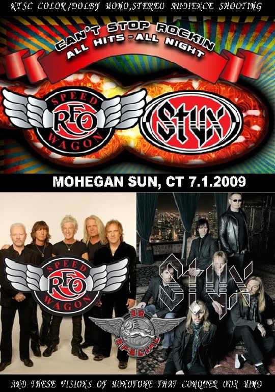 REO Speedwagon,Styx REO スピードワゴン,スティックス/Conneticuts,US 2009