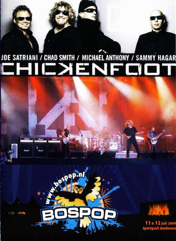Chickenfoot,Joe Satriani,Sammy Hagar,Michael Anthony/Holland '02