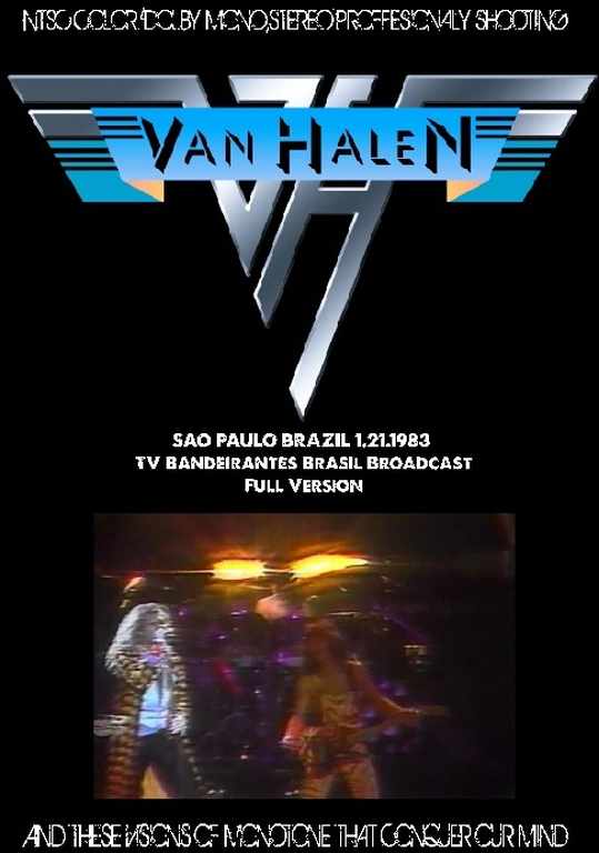 Van Halen ヴァン・ヘイレン/Brazil 1983 Full Version