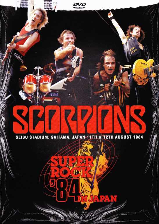 Scorpions スコーピオンズ/Saitama,Japan 1984 LD Ver.