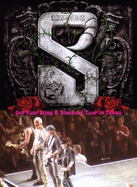 Scorpions スコーピオンズ/Texas,USA 2010