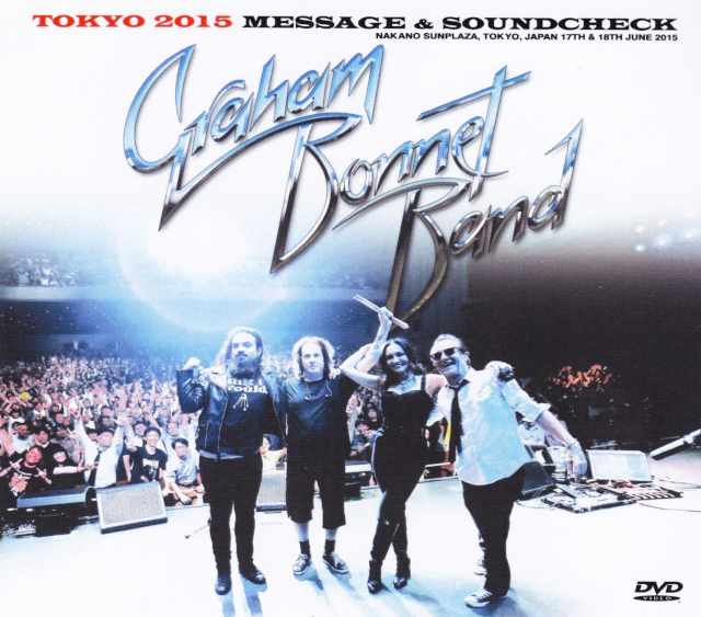 Graham Bonnet グラハム・ボネット/Tokyo,Japan 2015 Message & SC