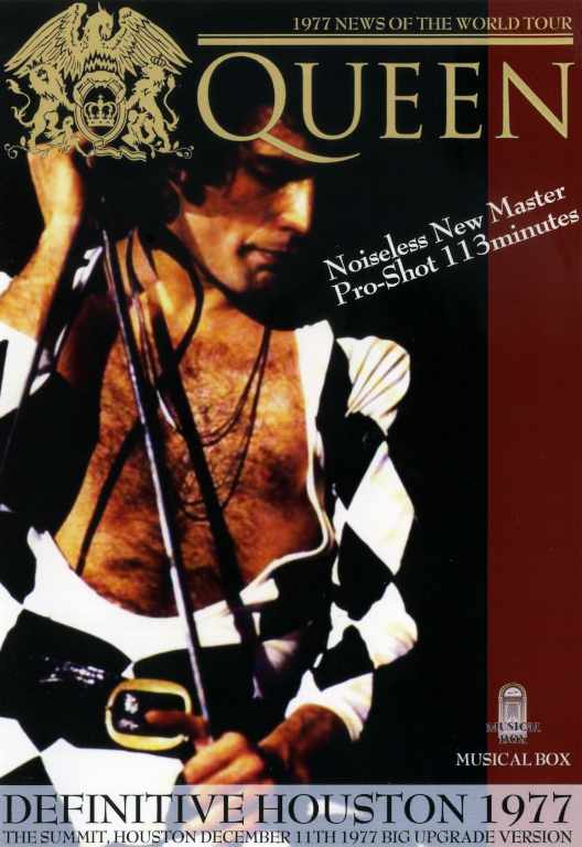 Queen クィーン/Live At Houston 1977 Upgrade Version