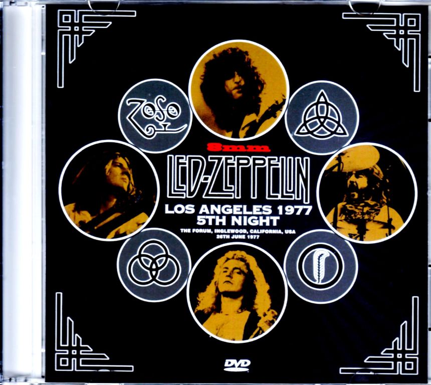 Led Zeppelin レッド・ツェッペリン/CA,USA 6.26.1977 8mm Footage