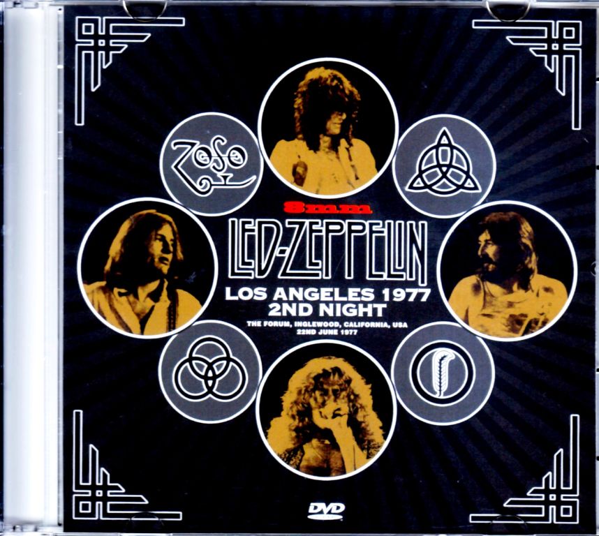 Led Zeppelin レッド・ツェッペリン/California,USA 6.22.1977 8mm Footage