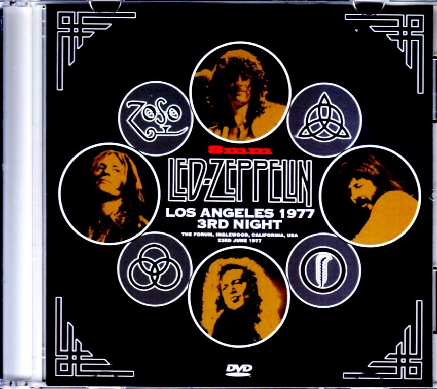Led Zeppelin レッド・ツェッペリン/CA,USA 6.23.1977 8mm Footage
