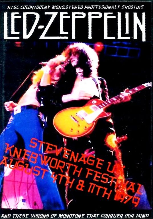 Led Zeppelin レッド・ツェッペリン/Stevenage,UK 1979