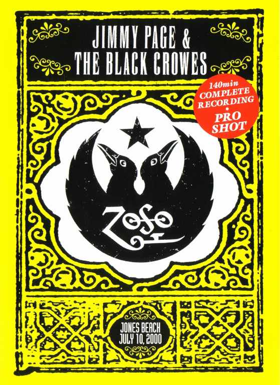 Jimmy Page,Black Crowes ジミー・ペイジ/New York,USA 2000