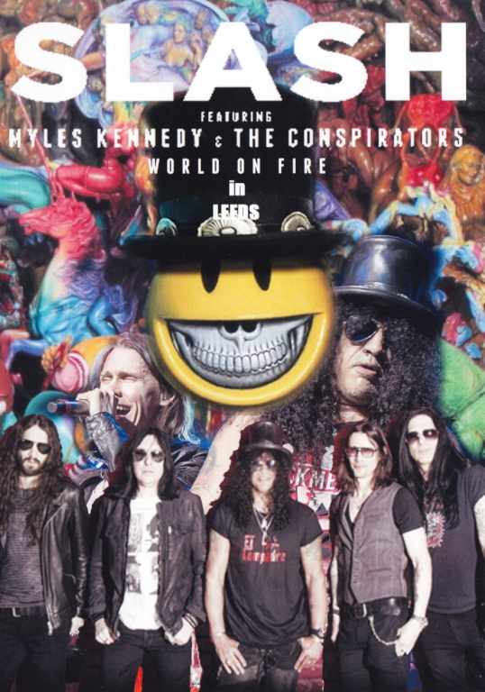 Slash and the Conspirators スラッシュ/UK 2014 & more