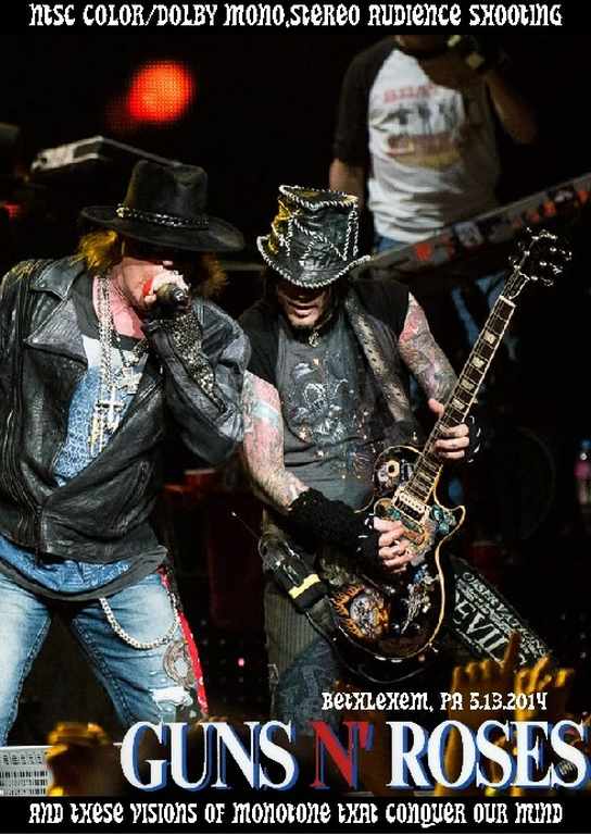 Guns N’ Roses ガンズ・アンド・ローゼス/California,USA 2014