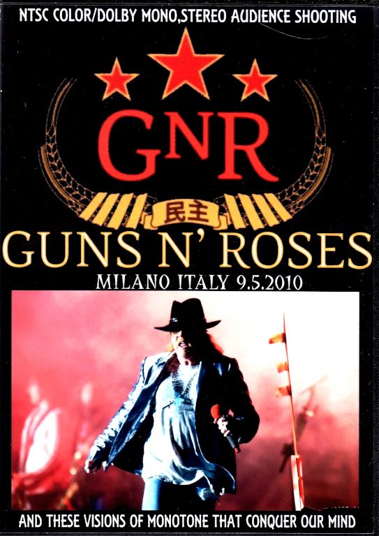 Guns N' Roses ガンズ・アンド・ローゼス/Italy 2010