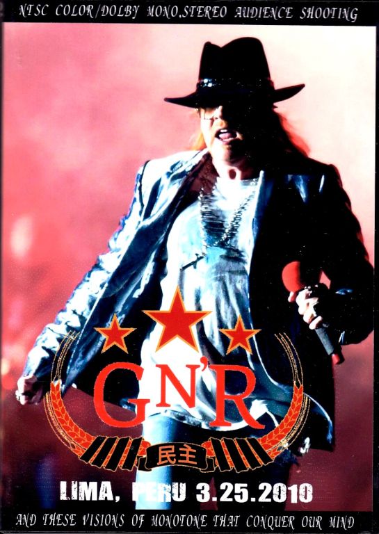 Guns N' Roses ガンズ・アンド・ローゼス/Peru 2010