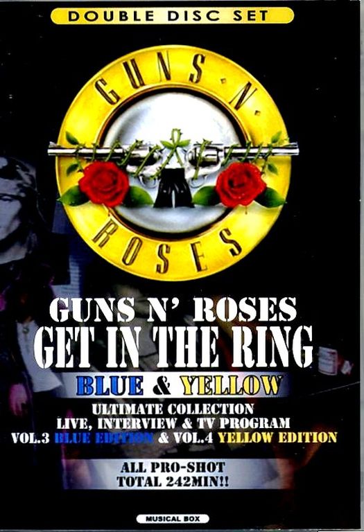 Guns N' Roses ガンズ・アンド・ローゼス/Live & TV Ultimate Collection Vol.3 & 4