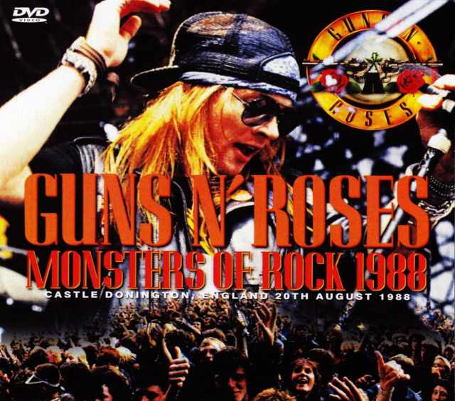 Guns N’ Roses ガンズ・アンド・ローゼス/England,UK 1988