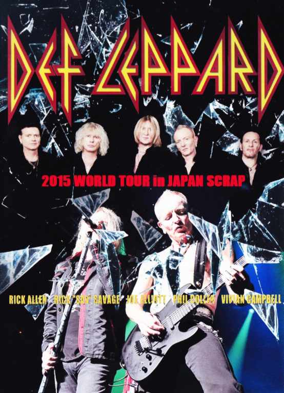 Def Lappard デフ・レパード/Japan Tour Collection 2015