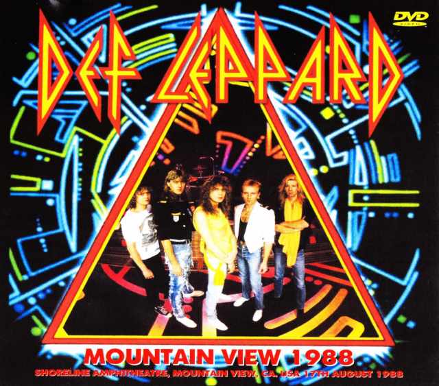 Def Leppard デフ・レパード/CA,USA 1988