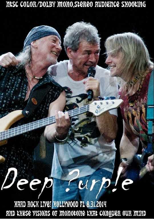Deep Purple ディープ・パープル/Florida,USA 2014