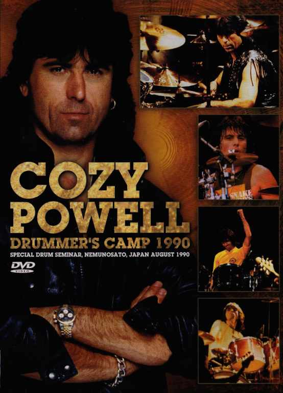 Cozy Powell コージー・パウエル/Special Drum Seminar in Mie,Japan 1990