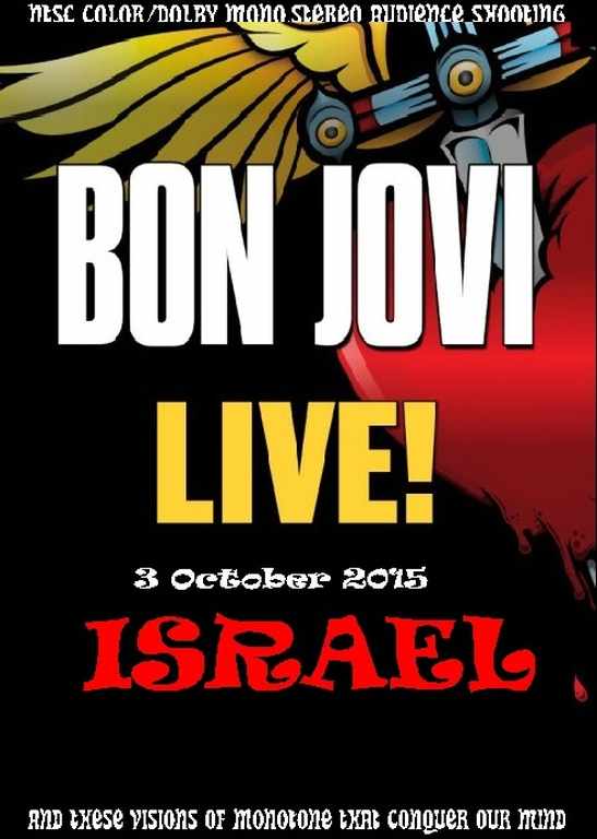 Bon Jovi ボン・ジョヴィ/Israel 2015