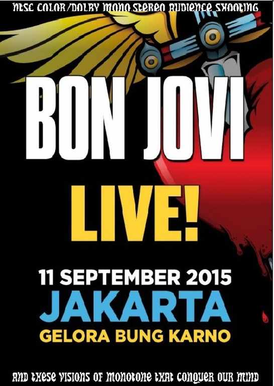 Bon Jovi ボン・ジョヴィ/Indonesia 2015