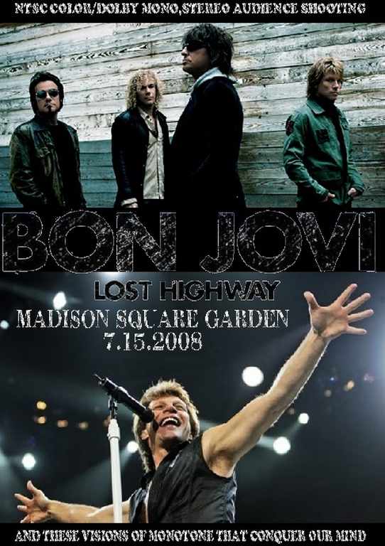 Bon Jovi ボン・ジョヴィ/New York,USA 7.15.2008