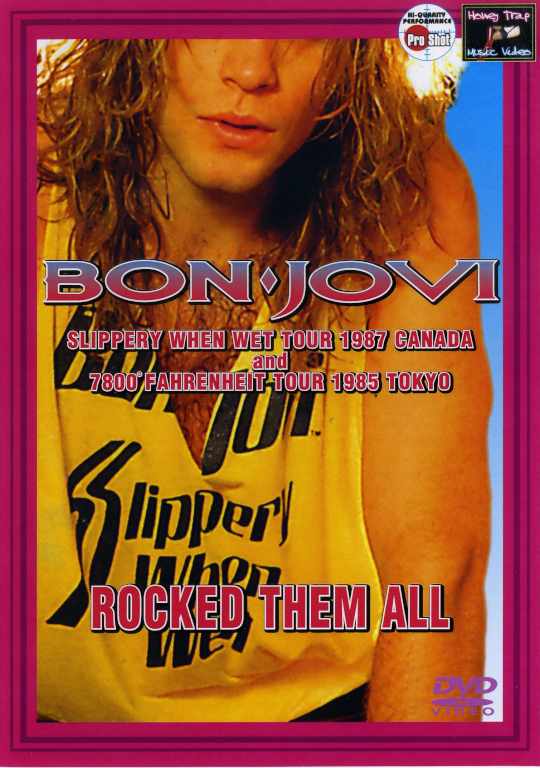 Bon Jovi ボン・ジョヴィ/Live At Canada 1987 & Tokyo 1985