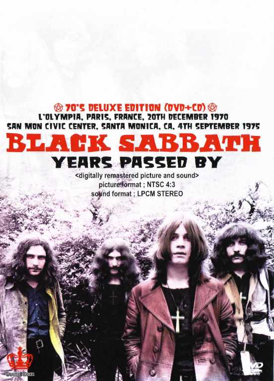 Black Sabbath ブラック・サバス/France 1970 & USA 1975